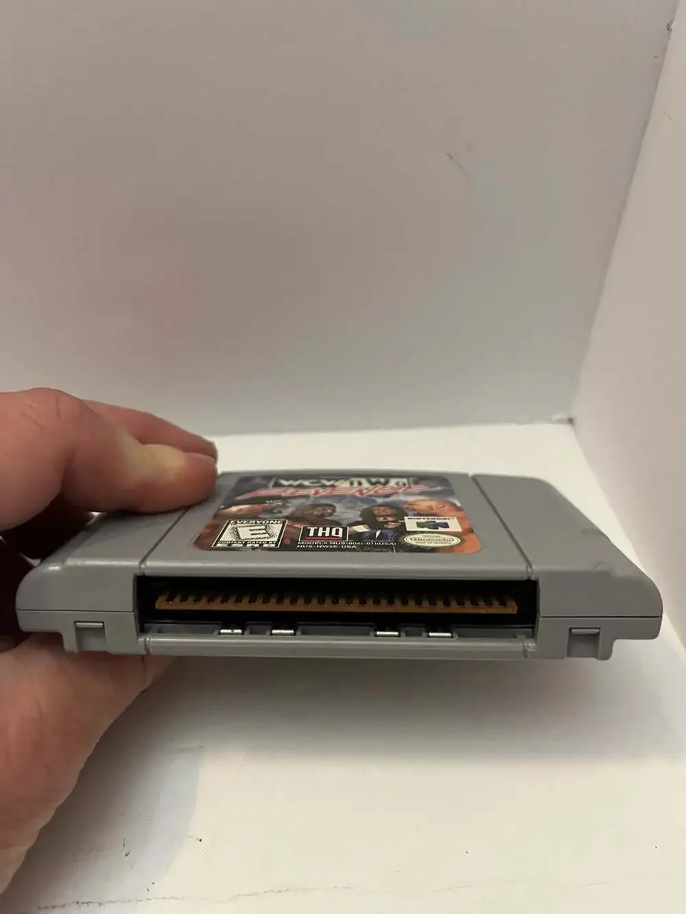 WCW/NWO Revenge N64 Nintendo 64 Original Game Tested + Working & Authentic